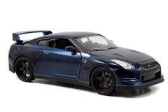 Masinuta metalica fast and furious 2009 nissan gt - r scara 1 la 24, Simba - Publisol.ro