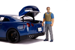 Masinuta metalica fast and furious nissan skyline scara 1:18, Simba - Publisol.ro