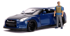 Masinuta metalica fast and furious nissan skyline scara 1:18, Simba - Publisol.ro