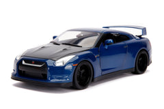 Masinuta metalica fast and furious nissan skyline scara 1:18, Simba - Publisol.ro
