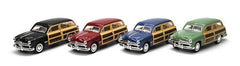 Masinuta metalica ford woody wagon 1949 13cm scara 1 la 40, KINSMART - Publisol.ro