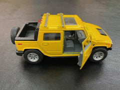 Masinuta metalica hummer 13cm scara 1 la 40, KINSMART - Publisol.ro