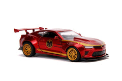 Masinuta metalica iron man 2016 chevy camaro ss scara 1 la 32, Simba - Publisol.ro