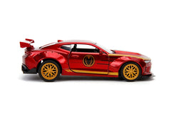Masinuta metalica iron man 2016 chevy camaro ss scara 1 la 32, Simba - Publisol.ro