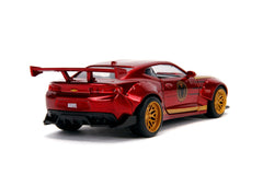 Masinuta metalica iron man 2016 chevy camaro ss scara 1 la 32, Simba - Publisol.ro