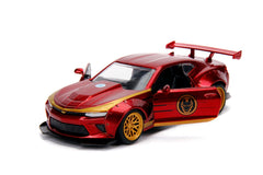 Masinuta metalica iron man 2016 chevy camaro ss scara 1 la 32, Simba - Publisol.ro