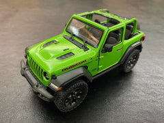 Masinuta metalica jeep wrangler 13cm scara 1 la 34, KINSMART - Publisol.ro