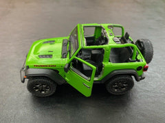Masinuta metalica jeep wrangler 13cm scara 1 la 34, KINSMART - Publisol.ro