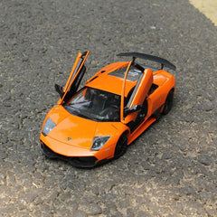 Masinuta metalica lamborghini gallardo lp560 - 4 portocaliu scara 1 la 20, Rastar - Publisol.ro