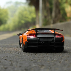 Masinuta metalica lamborghini gallardo lp560 - 4 portocaliu scara 1 la 20, Rastar - Publisol.ro