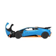 Masinuta metalica lamborghini huracan sto scara 1 la 32, Rastar - Publisol.ro