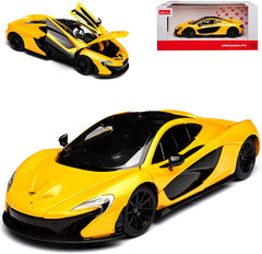 Masinuta metalica mclaren p1 galben scara 1 la 24, Rastar - Publisol.ro