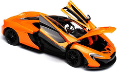 Masinuta metalica mclaren p1 portocaliu scara 1 la 24, Rastar - Publisol.ro