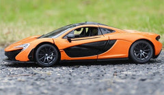 Masinuta metalica mclaren p1 portocaliu scara 1 la 24, Rastar - Publisol.ro