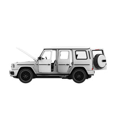 Masinuta metalica merceded benz amg g63 alb scara 1 la 32, Rastar - Publisol.ro