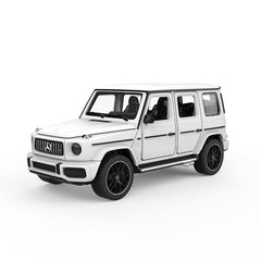 Masinuta metalica merceded benz amg g63 alb scara 1 la 32, Rastar - Publisol.ro
