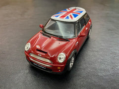 Masinuta metalica minicooper 13cm scara 1 la 28, KINSMART - Publisol.ro