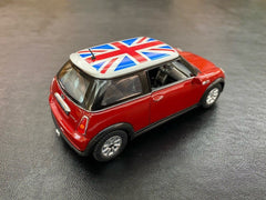 Masinuta metalica minicooper 13cm scara 1 la 28, KINSMART - Publisol.ro