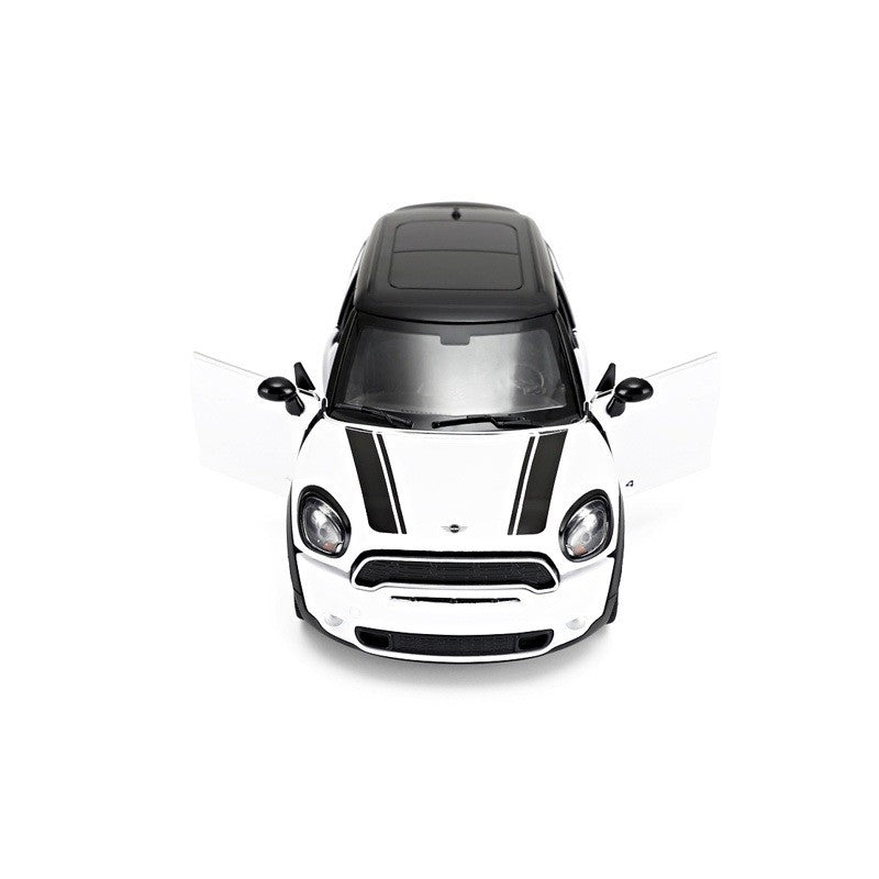 Masinuta metalica Minicooper alba scara 1 la 24 - Publisol.ro
