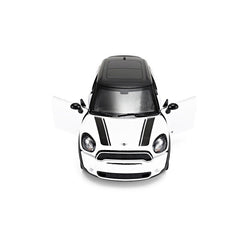 Masinuta metalica Minicooper alba scara 1 la 24 - Publisol.ro