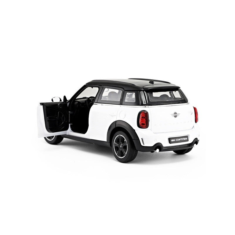 Masinuta metalica Minicooper alba scara 1 la 24 - Publisol.ro