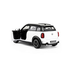 Masinuta metalica Minicooper alba scara 1 la 24 - Publisol.ro