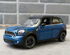 Masinuta metalica Minicooper albastru scara 1 la 24 - Publisol.ro