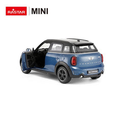 Masinuta metalica Minicooper albastru scara 1 la 24 - Publisol.ro