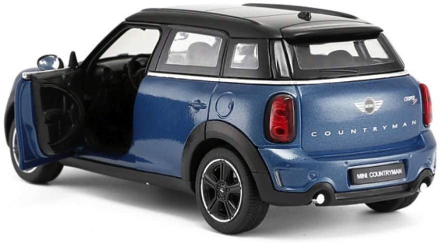 Masinuta metalica Minicooper albastru scara 1 la 24 - Publisol.ro
