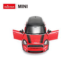 Masinuta metalica minicooper rosu scara 1 la 24, Rastar - Publisol.ro