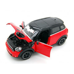 Masinuta metalica minicooper rosu scara 1 la 24, Rastar - Publisol.ro