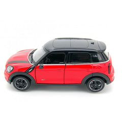 Masinuta metalica minicooper rosu scara 1 la 24, Rastar - Publisol.ro