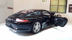 Masinuta metalica porsche 911 negru scara 1 la 24, Rastar - Publisol.ro