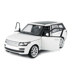 Masinuta metalica range rover alb scara 1 la 24, Rastar - Publisol.ro