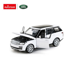 Masinuta metalica range rover alb scara 1 la 24, Rastar - Publisol.ro