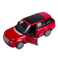 Masinuta metalica Range Rover rosu scara 1 la 24 - Publisol.ro