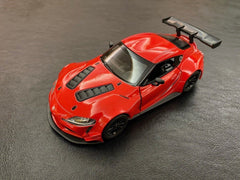 Masinuta metalica toyota gr supra 13cm scara 1 la 36, KINSMART - Publisol.ro