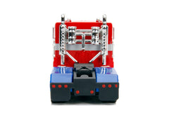 Masinuta metalica transformers g1 optimus prime scara 1 la 32, Simba - Publisol.ro