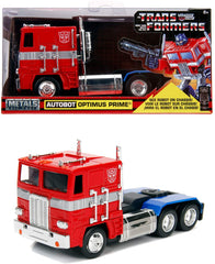 Masinuta metalica transformers g1 optimus prime scara 1 la 32, Simba - Publisol.ro