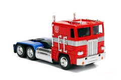 Masinuta metalica transformers g1 optimus prime scara 1 la 32, Simba - Publisol.ro