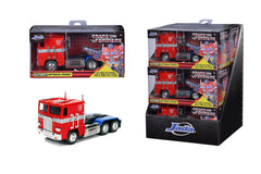 Masinuta metalica transformers g1 optimus prime scara 1 la 32, Simba - Publisol.ro