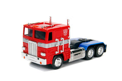 Masinuta metalica transformers g1 optimus prime scara 1 la 32, Simba - Publisol.ro