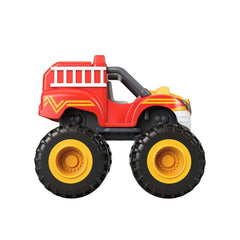 Masinute blaze din metal rescue stripes, Mattel - Publisol.ro