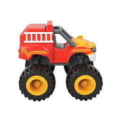 Masinute blaze din metal rescue stripes, Mattel - Publisol.ro