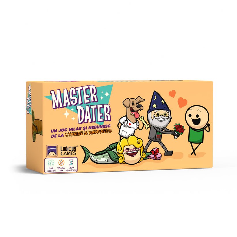 Master Dater, joc de petrecere, lb. romana, Joking Hazard - Publisol.ro