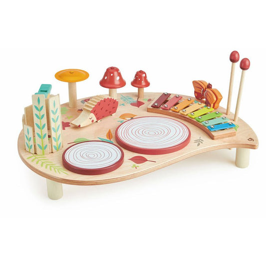 Masuta mea muzicala, din lemn premium - Musical Table - Tender Leaf Toys - Publisol.ro