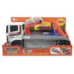 Matchbox action drivers camion de reparatii si remorcare, Mattel - Publisol.ro