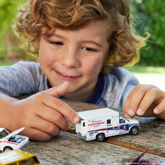 Matchbox masinuta metalica cu parti mobile scara 1:64, Mattel - Publisol.ro