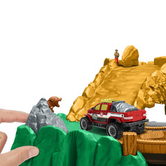 Matchbox set action drivers canionul cu sunete si lumini, Mattel - Publisol.ro