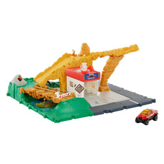 Matchbox set action drivers canionul cu sunete si lumini, Mattel - Publisol.ro